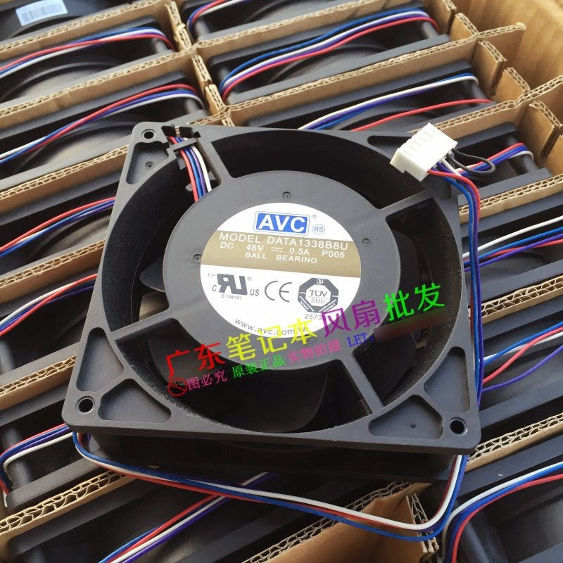 AVC DATA1338B8U DATA1338B8U-P005 48V 0.5A 4wires Cooling Fan