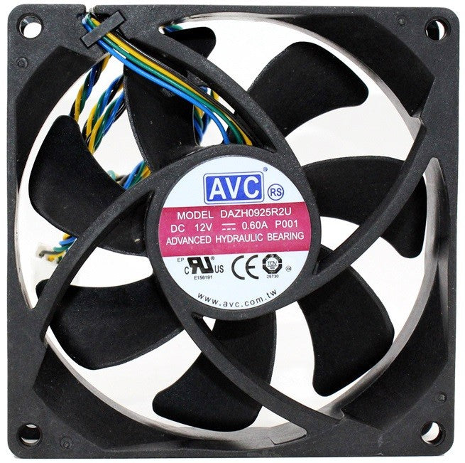 AVC DAZH0925R2U 12V 0.60A 4wires cooling fan