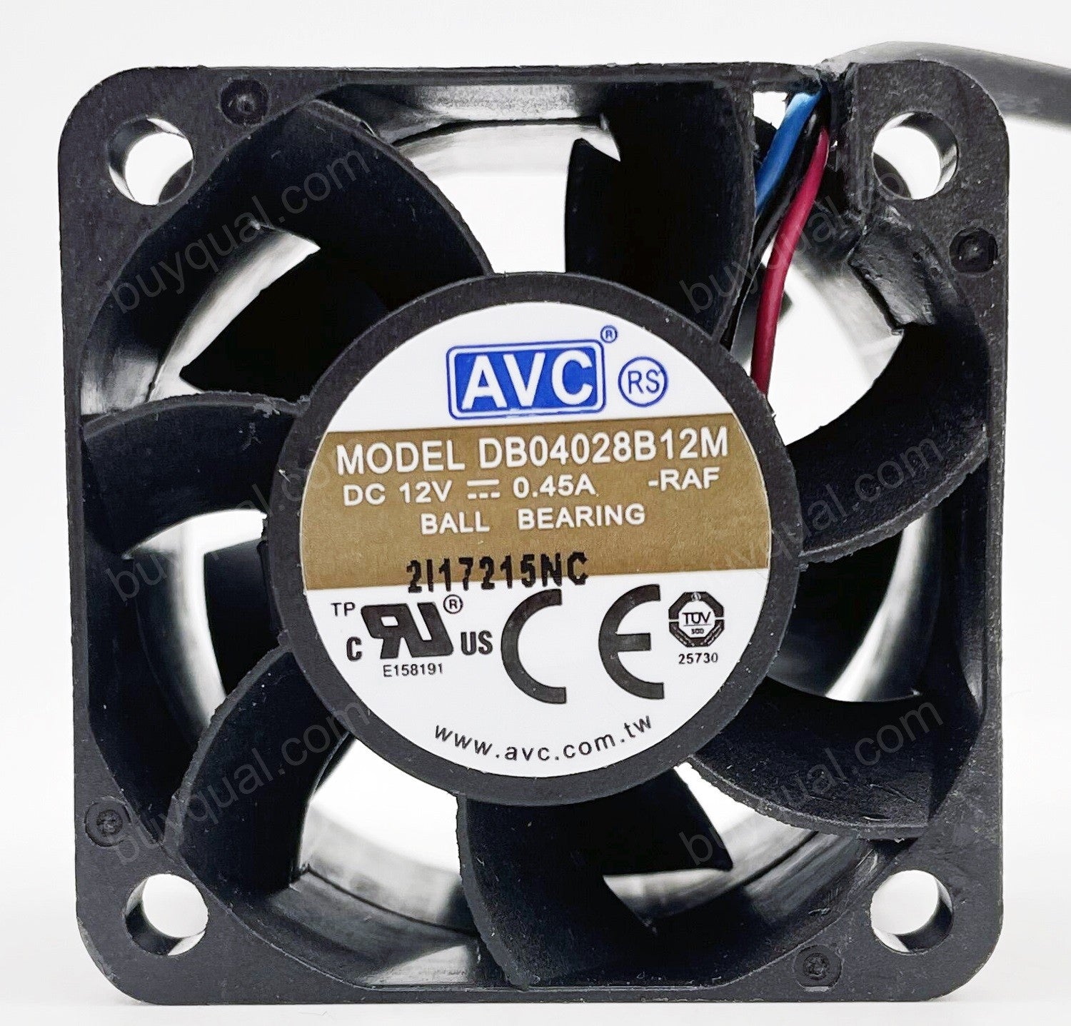 AVC DB04028B12M 12V 0.45A 2wires 3wires 4wires Cooling Fan
