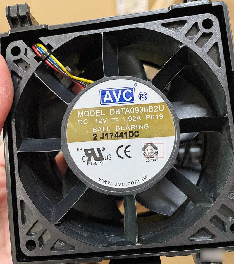 AVC DBTA0938B2U 12V 1.92A 4wires Cooling Fan