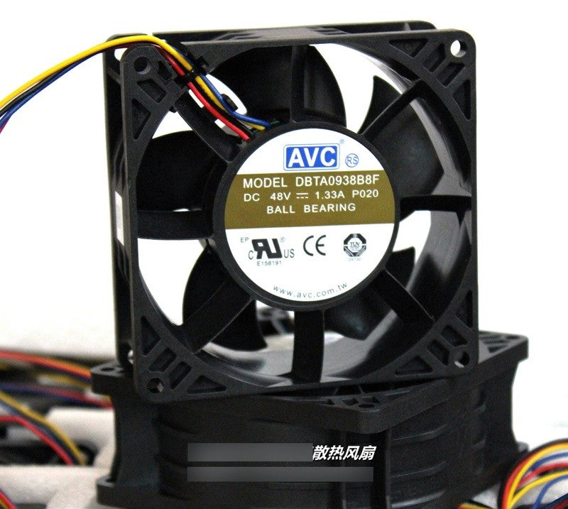 AVC DBTA0938B8F 48V 1.33A 4wires cooling fan
