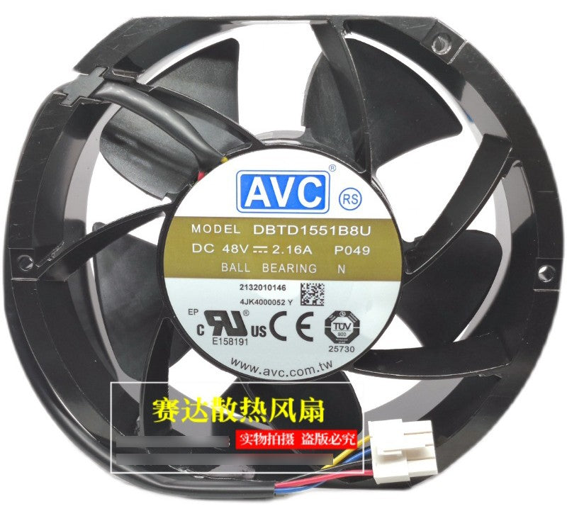 AVC DBTD1551B8U 46V 2.18A 4wires cooling fan - Original New