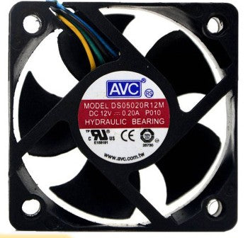 AVC DS05020R12M 12V 0.20A 4wires cooling fan