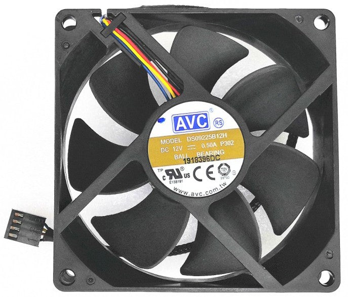 AVC DS09225B12H 12V 0.5A 4wires Cooling Fan