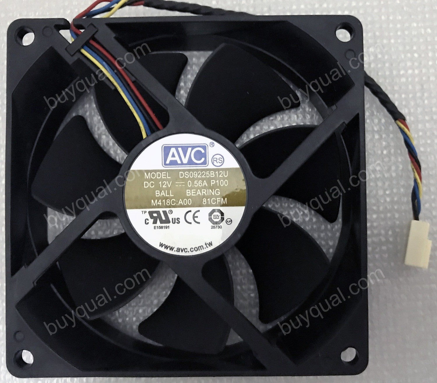 AVC DS09225B12U -P228 -P179 P014 P253 P083 P080 12V 0.56A 4wires Cooling Fan - Picture need