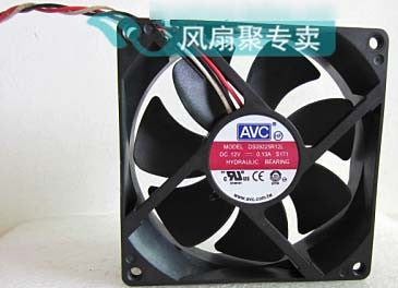 AVC DS09225R12L 12V 0.13A 1.56w 2wires 3wires  Cooling Fan