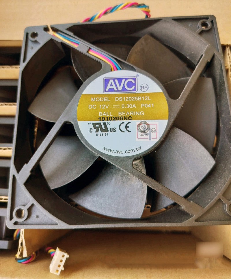 AVC DS12025B12L 12V 0.30A 2wires Cooling Fan