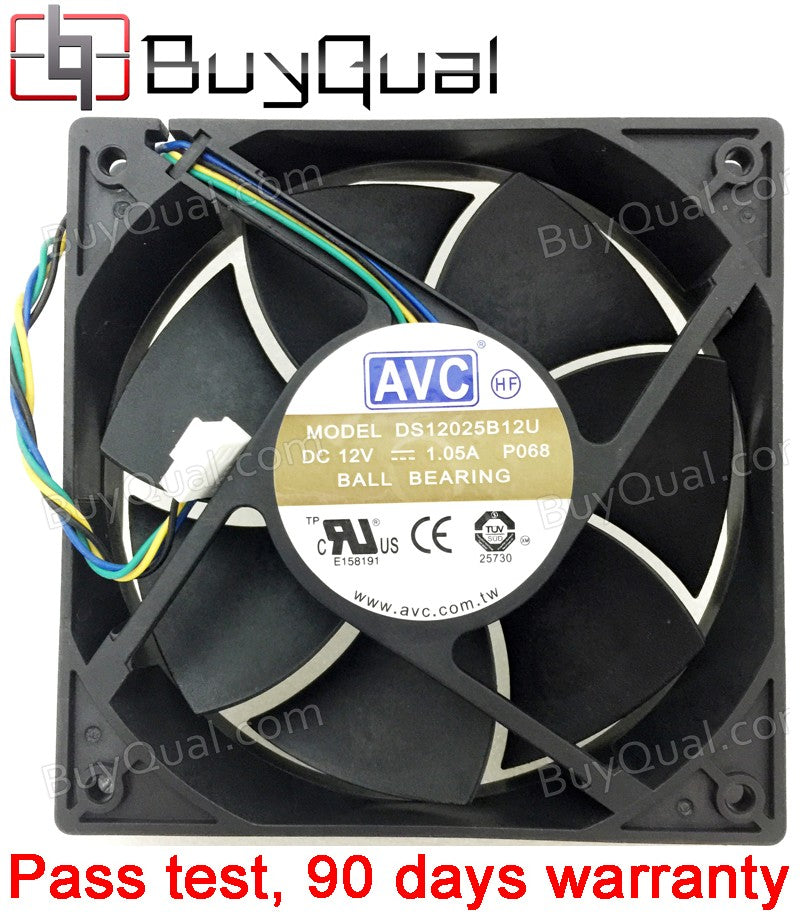 AVC DS12025B12U 12V 1.05A 4wires Cooling Fan - Picture need