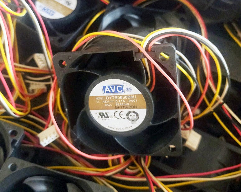 AVC DYTB0638B8U 48V 0.41A 4wires Cooling Fan - New