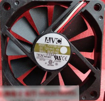 AVC F7015B12U 12V 0.4W 3wires Cooling Fan