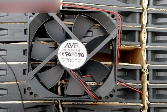 AVE AV-1225H12S 12V 0.40A 2wires cooling fan