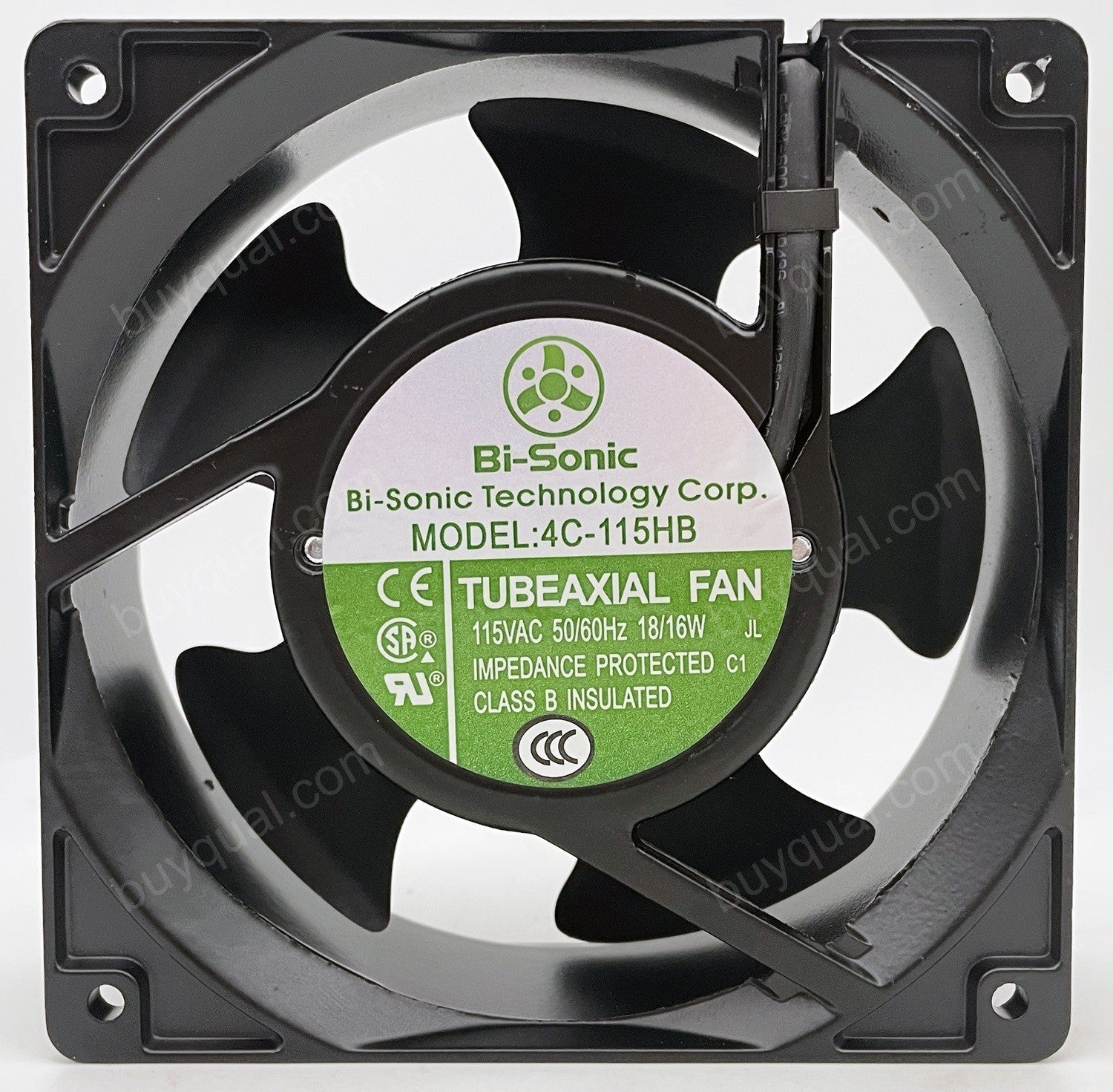 Bi-Sonic 4C-115HB 115V 18/16W Cooling Fan