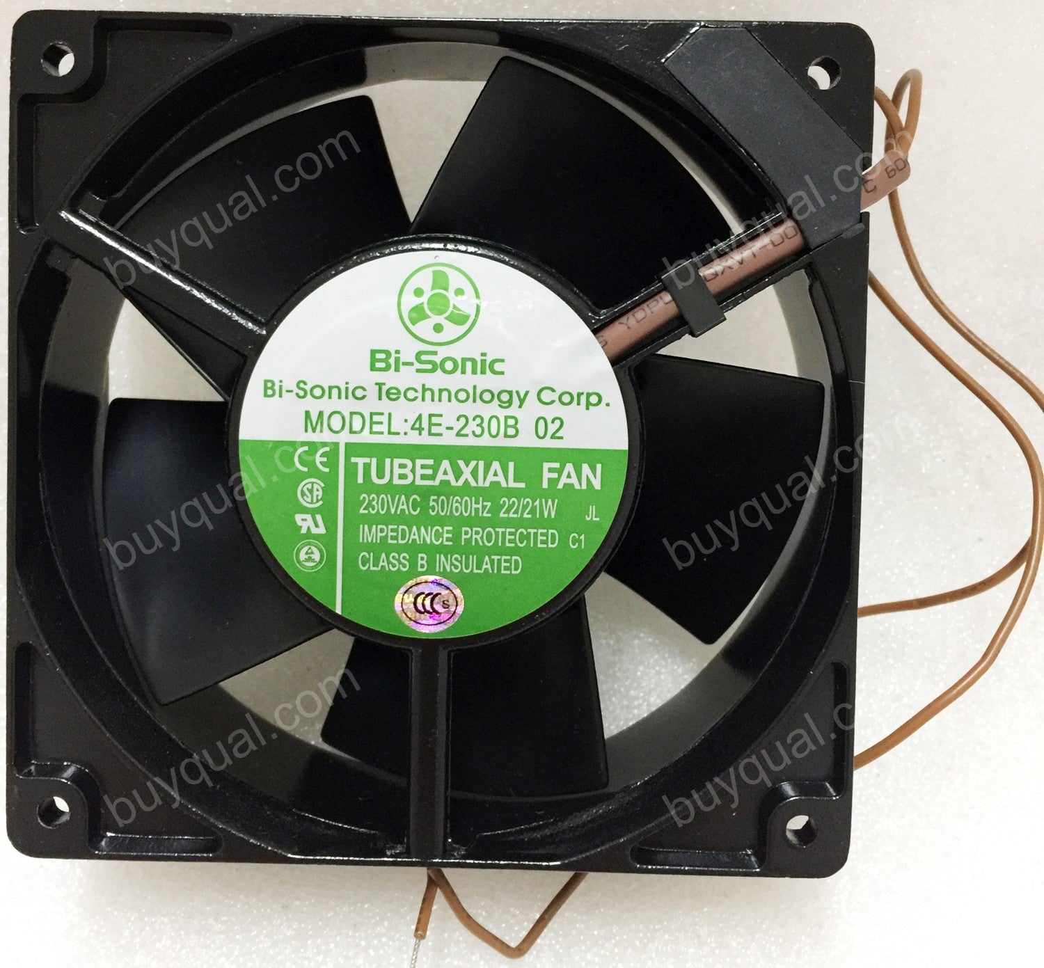 Bi-Sonic 4E-230B 4E-230B02 230V 22/21W Cooling Fan