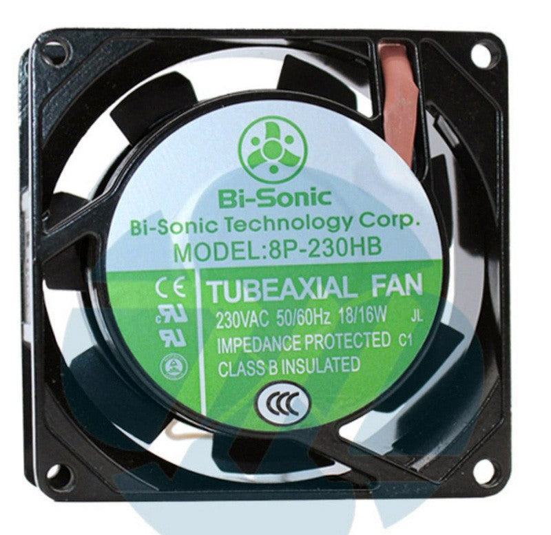 Bi-Sonic 8P-230HB 230V 18/16W 2wires Cooling Fan