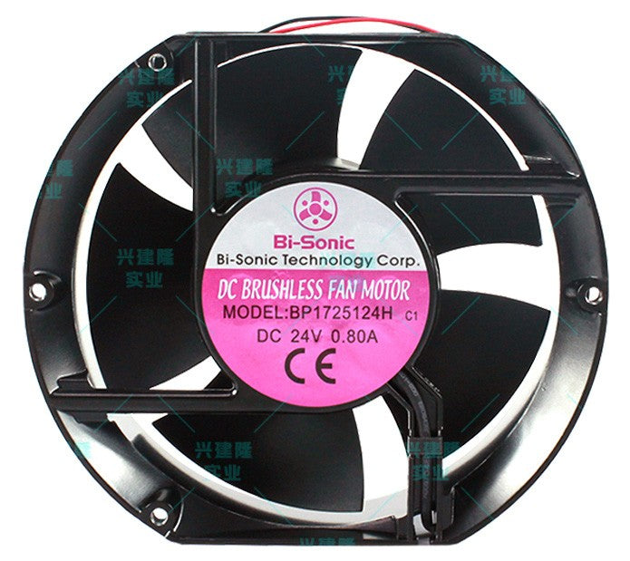 BI-Sonic BP1725124H 24V 0.80A 2wires Cooling Fan