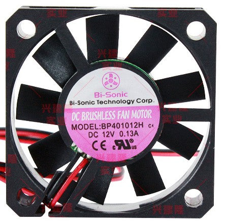 BI-Sonic BP401012H 12V 0.13A 2wires Cooling Fan
