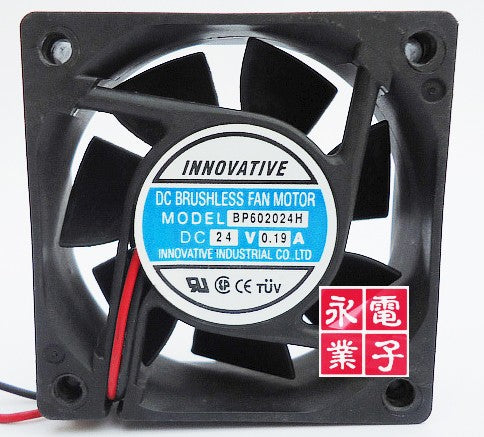 BI-Sonic BP602024H 24V 0.15A 2wires Cooling Fan