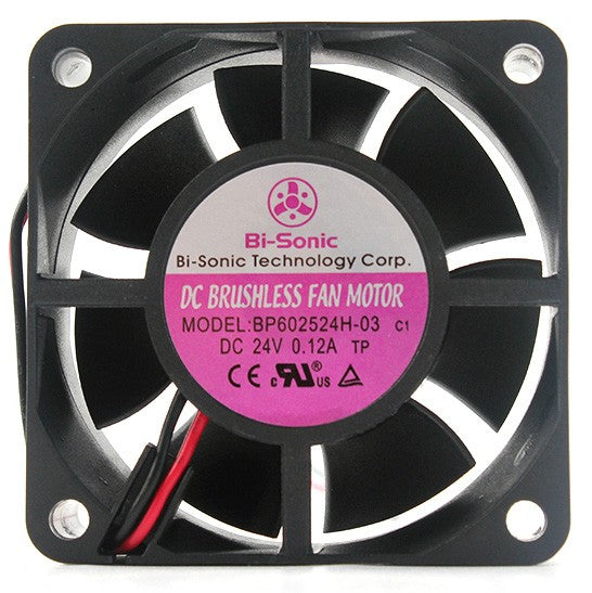 Bi-Sonic BP602524H-03 24V 0.12A 2wires Cooling Fan