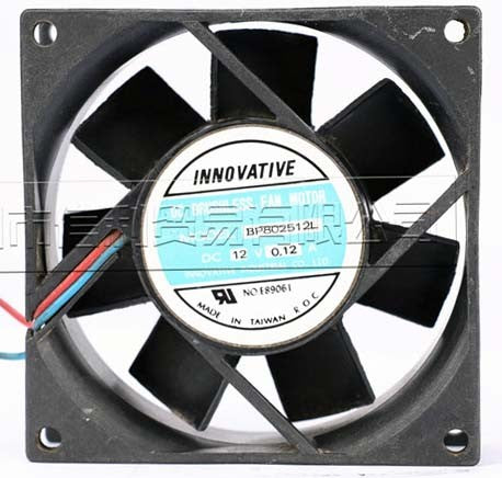 Bi-sonic BP802512L 02 12V 0.12A 2wires cooling fan