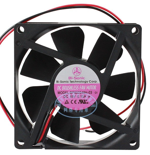 BI-Sonic BP802548H-03 48V 0.15A 2wires Cooling Fan