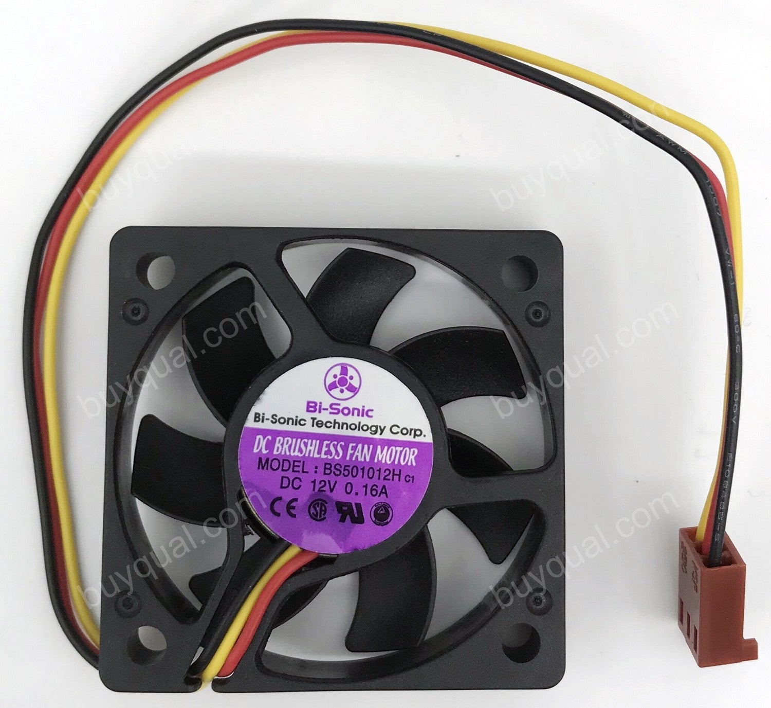 Bi-sonic BS501012H 12V 0.16A 3wires cooling fan