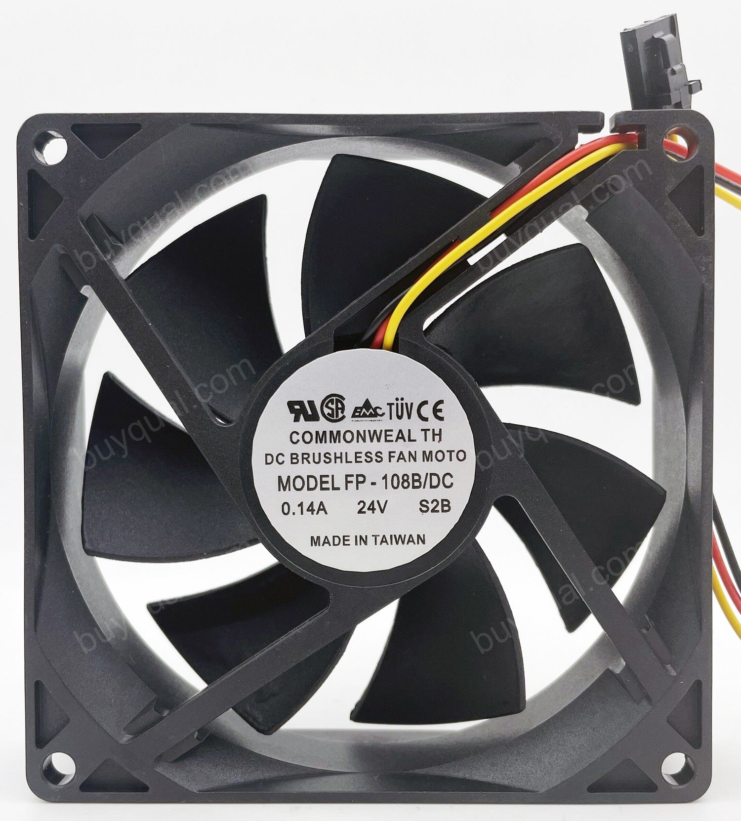 COMMONWEALTH FP-108B/DC 24V 0.14A 3wires cooling fan
