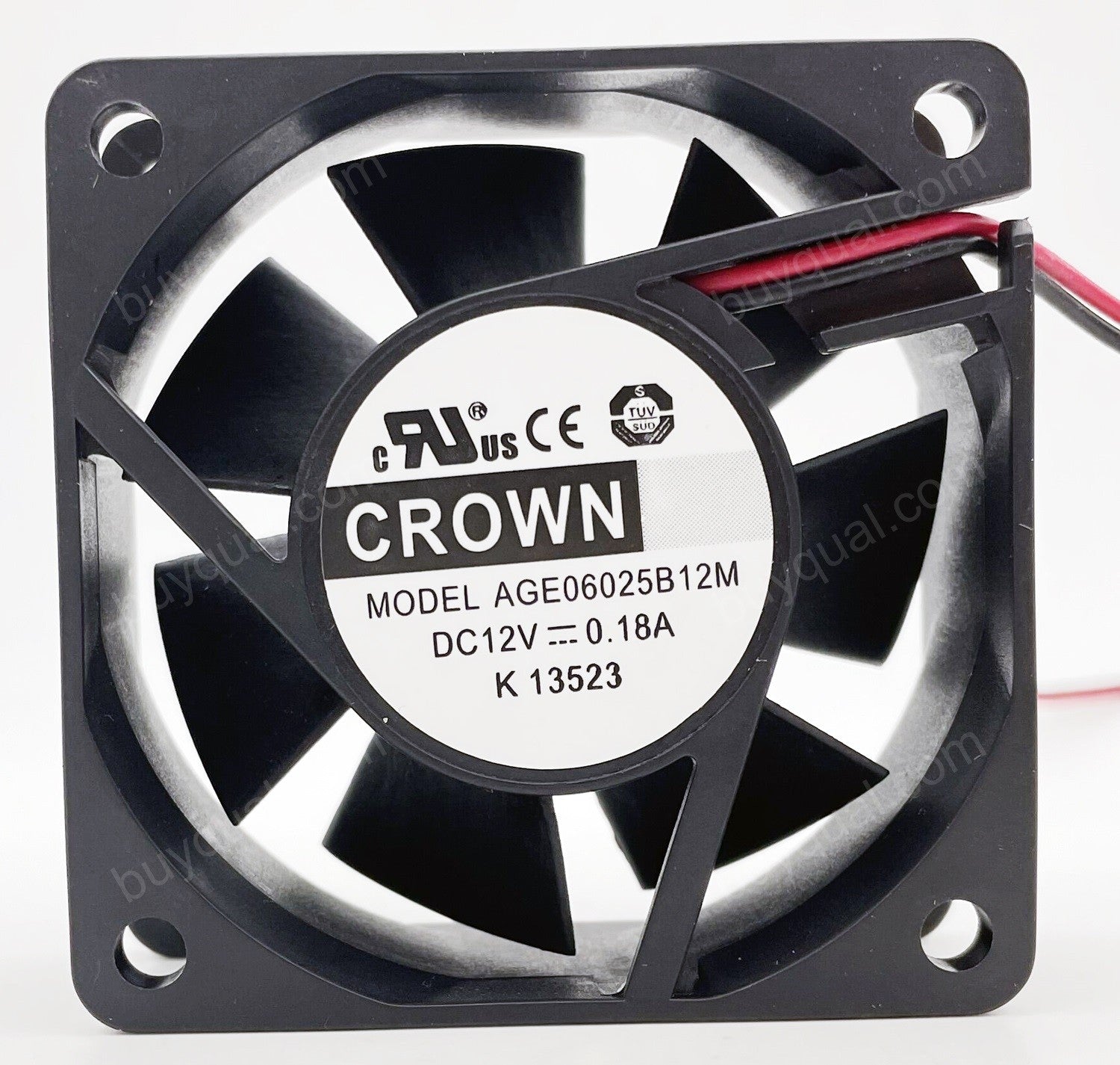 CROWN AGE06025B12M 12V 0.18A 2wires cooling fan