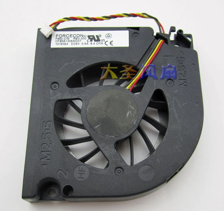 DELL DFB551305MCOT 5V 0.5A 3wires Cooling Fan