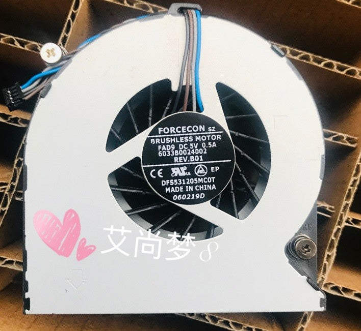 DELL DFS531205MC0T 5V 0.5A 4wires Cooling Fan