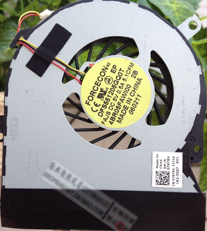 DELL DFS551205GQ0T 5V 0.5A 3wires Cooling Fan