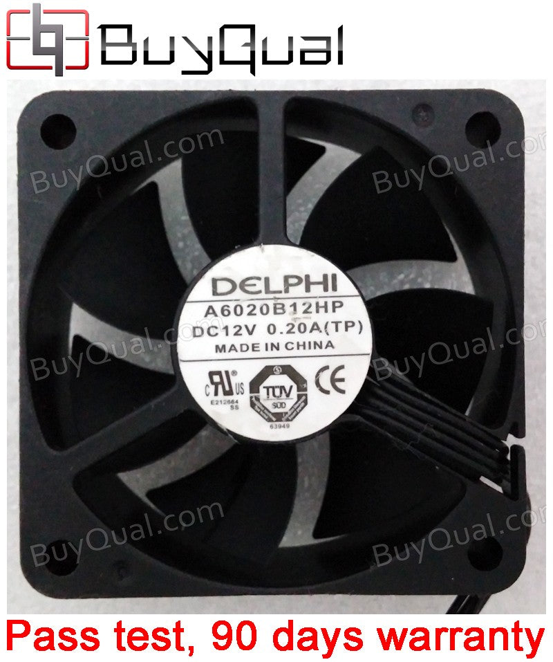 DELPHI A6020B12HP 12V 0.2A 4wires Cooling Fan
