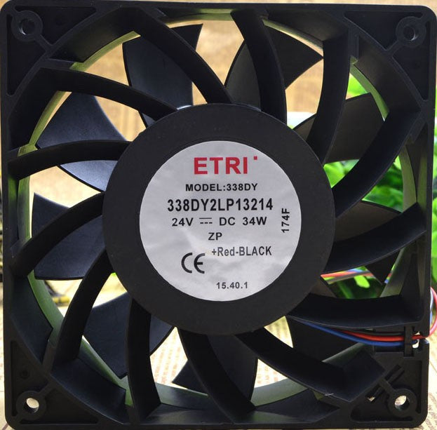 DELTA 338DY 24V 0.92A 2wires Cooling Fan