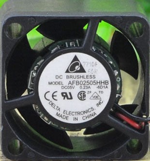 DELTA AFB02505HHB 5V 0.23A 3wires cooling fan
