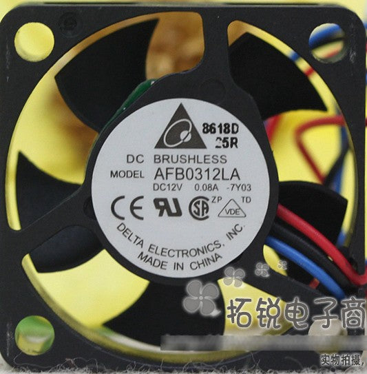 DELTA AFB0312LA 12V 0.08A 2wires cooling fan