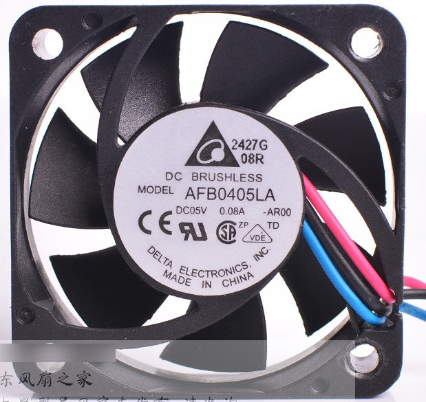 DELTA AFB0405LA AFB0405LA-AR00 5V 0.08A 3wires Cooling Fan