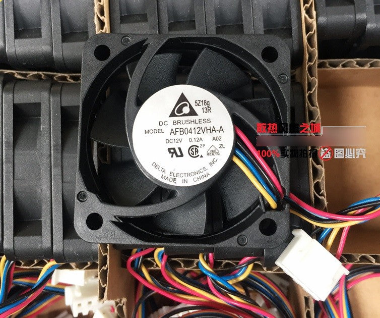 DELTA AFB0412VHA-A 12V 0.12A 2wires 4wires Cooling Fan