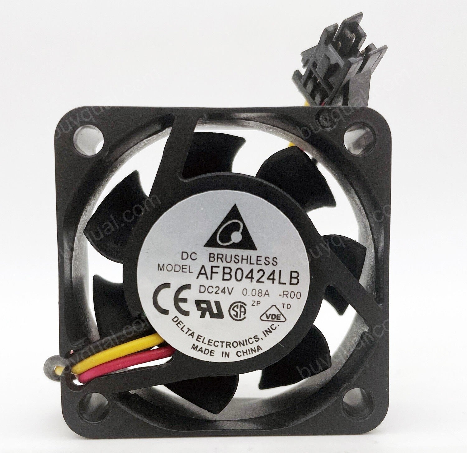 Delta AFB0424LB 24V 0.08A 3wires Cooling Fan