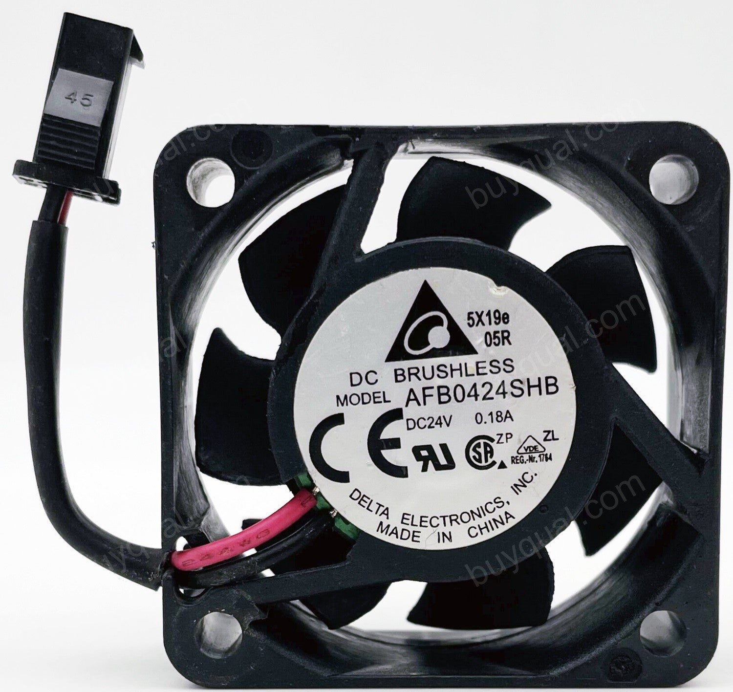 DELTA AFB0424SHB AFB0424SHB-R00 24V 0.18A 2wires 3wires Cooling Fan