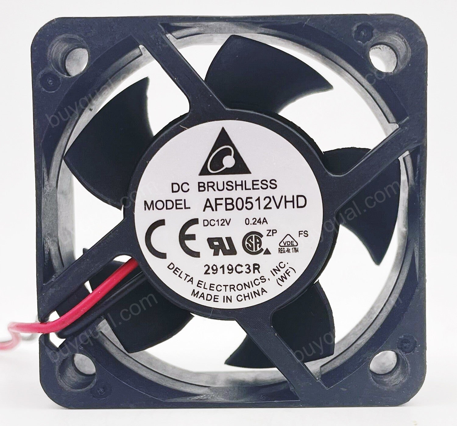 DELTA AFB0512VHD AFB0512VHD-F00 AFB0512VHD-R00 12V 0.24A 2wires 3wires Cooling Fan