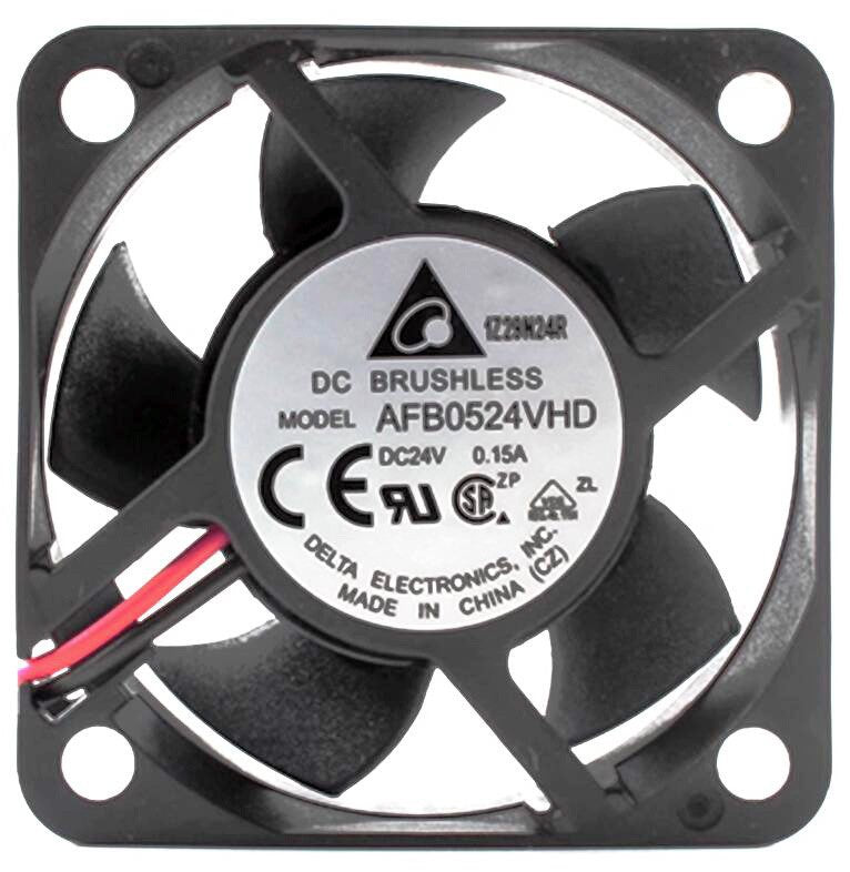 DELTA AFB0524VHD AFB0524VHD-R00 24V 0.15A 2wires 3wires Cooling Fan