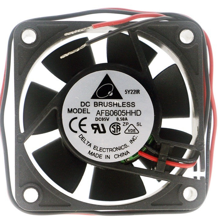 Delta AFB0605HHD 5V 0.50A 2wires Cooling Fan