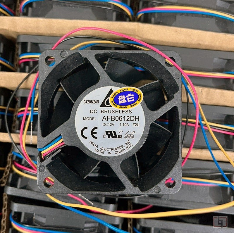 DELTA AFB0612DH AFB0612DH-AF00 12V 1.1A 3wires 4wires Cooling Fan - Picture need