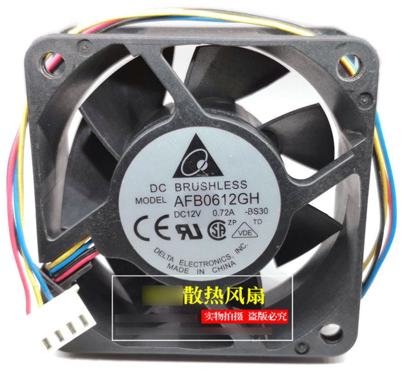 DELTA AFB0612GH AFB0612GH-AF00 12V 0.72A 2wires 3wires 4wires Cooling Fan - Picture need