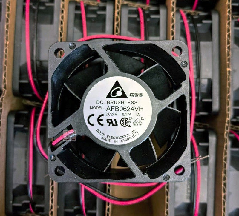 DELTA AFB0624VH 24V 0.17A 2wires 3wires Cooling Fan - Picture need