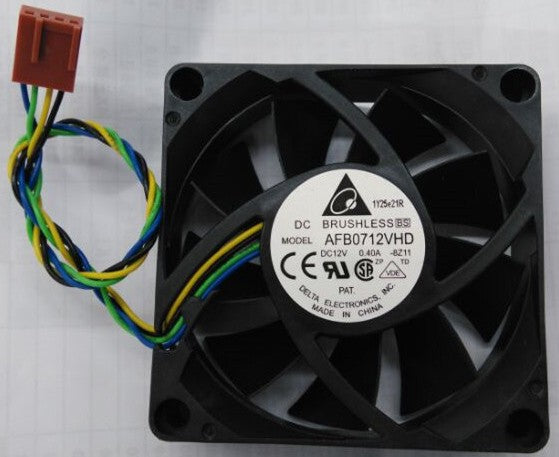 DELTA AFB0712VHD 12V 0.4A 2wires 3wires 4wires  Cooling Fan