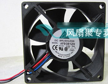 DELTA AFB0812H AFB0812H-R00 AFB0812H-F00 12V 0.24A 3wires Cooling Fan