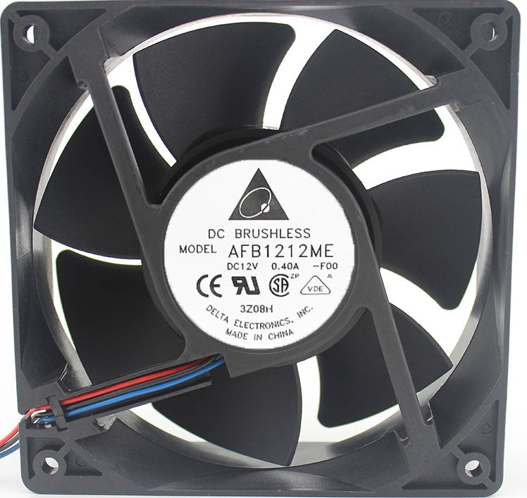 DELTA AFB1212ME AFB1212ME-F00 12V 0.4A 3wires Cooling Fan - Picture need