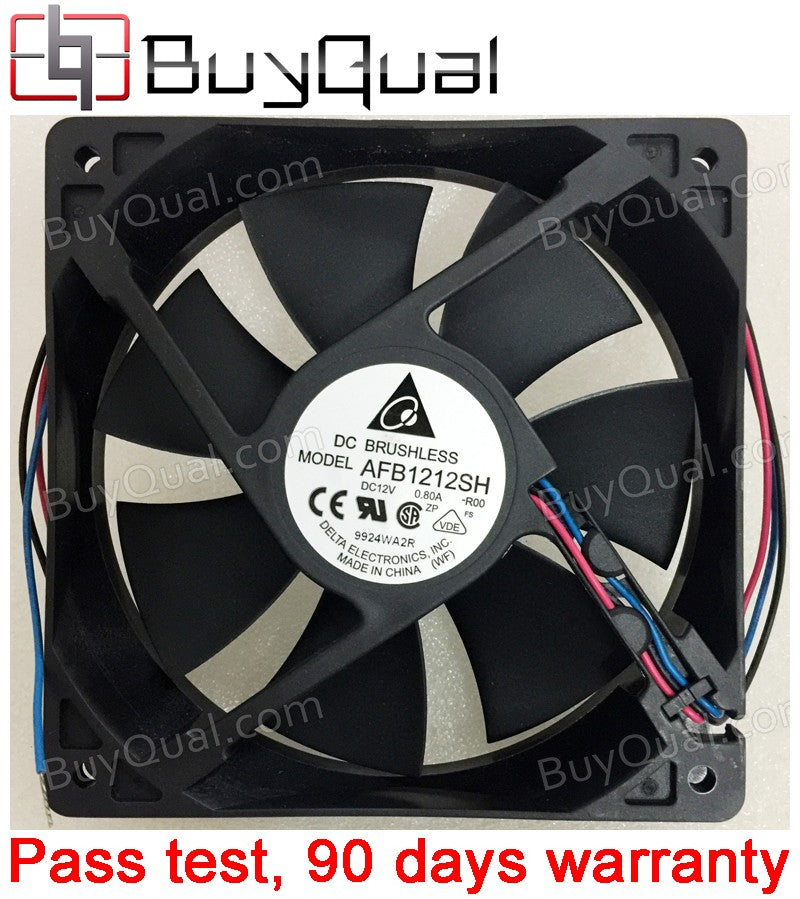 DELTA AFB1212SH 12V 0.8A 2wires 3wires 4wires Cooling Fan -  Picutre need