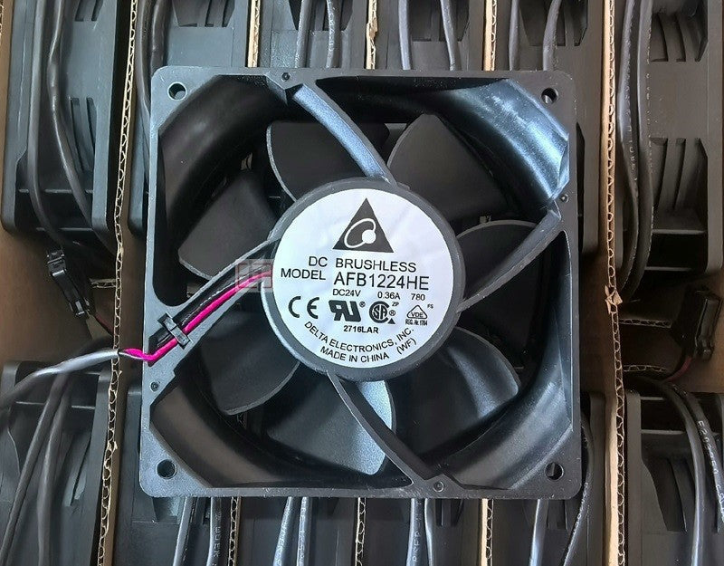 DELTA AFB1224HE 24V 0.36A 2wires 3wires Cooling Fan