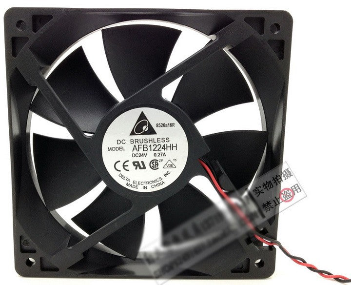 DELTA AFB1224HH 24V 0.27A 2wires Cooling Fan